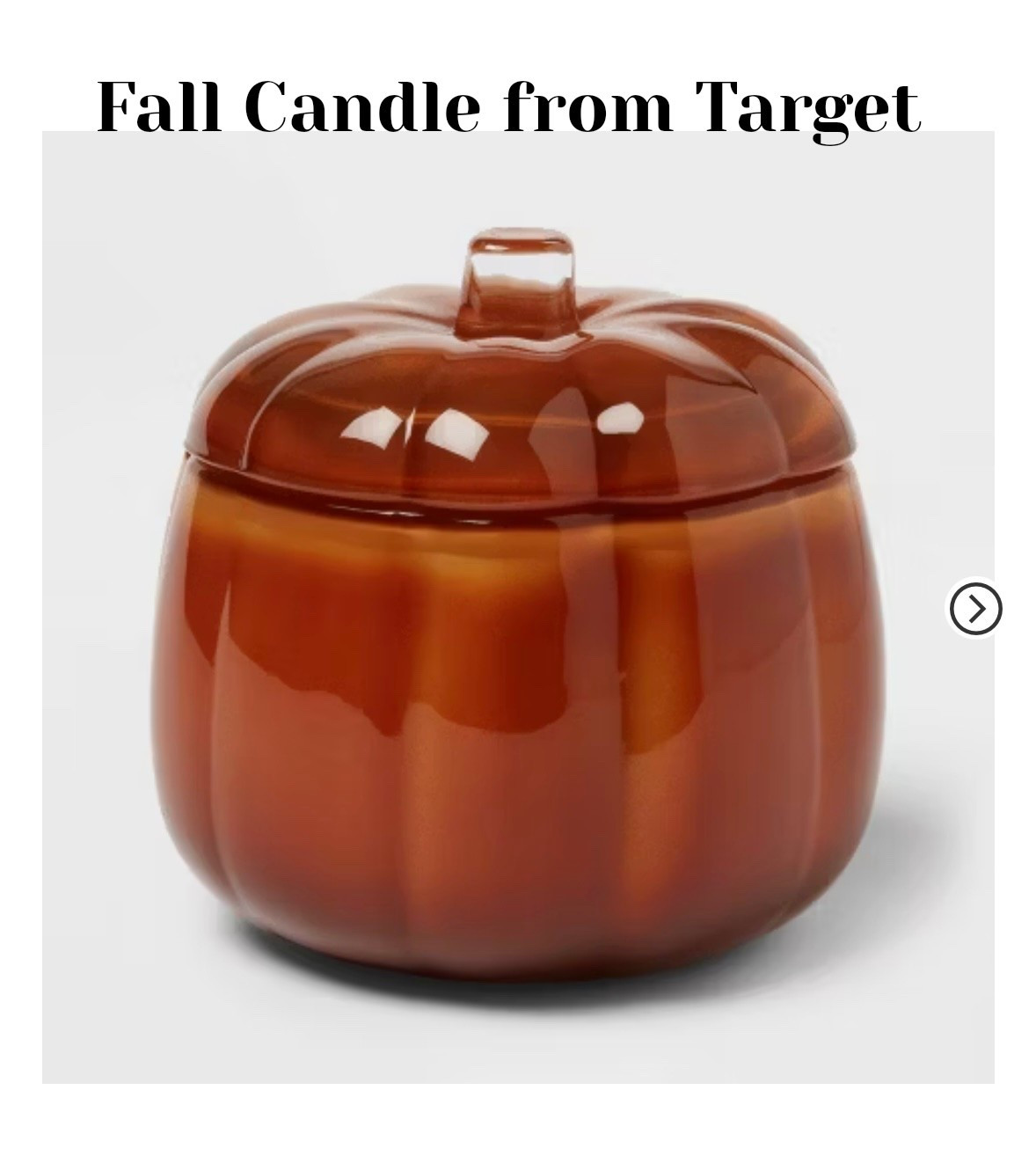 These glass pumpkin candles are one of my favorite ways to bring fall into my home .

#LTKFindsUnder50 #LTKHome #LTKSeasonal