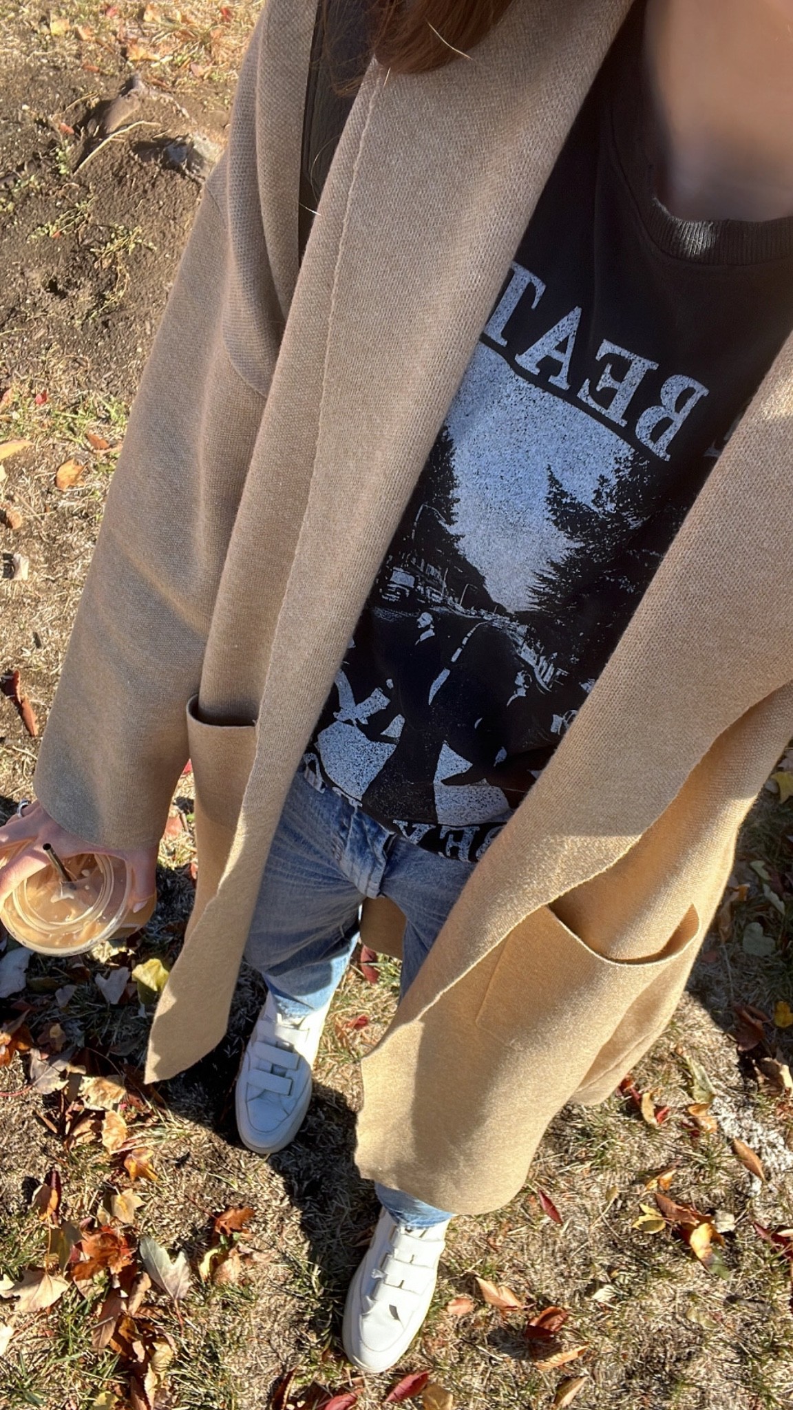 Coatigan outfit 
Fall outfit 

#LTKSeasonal