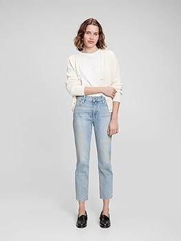 GAP Women's Slim Fit Boyfriend Denim Jeans | Amazon (US)