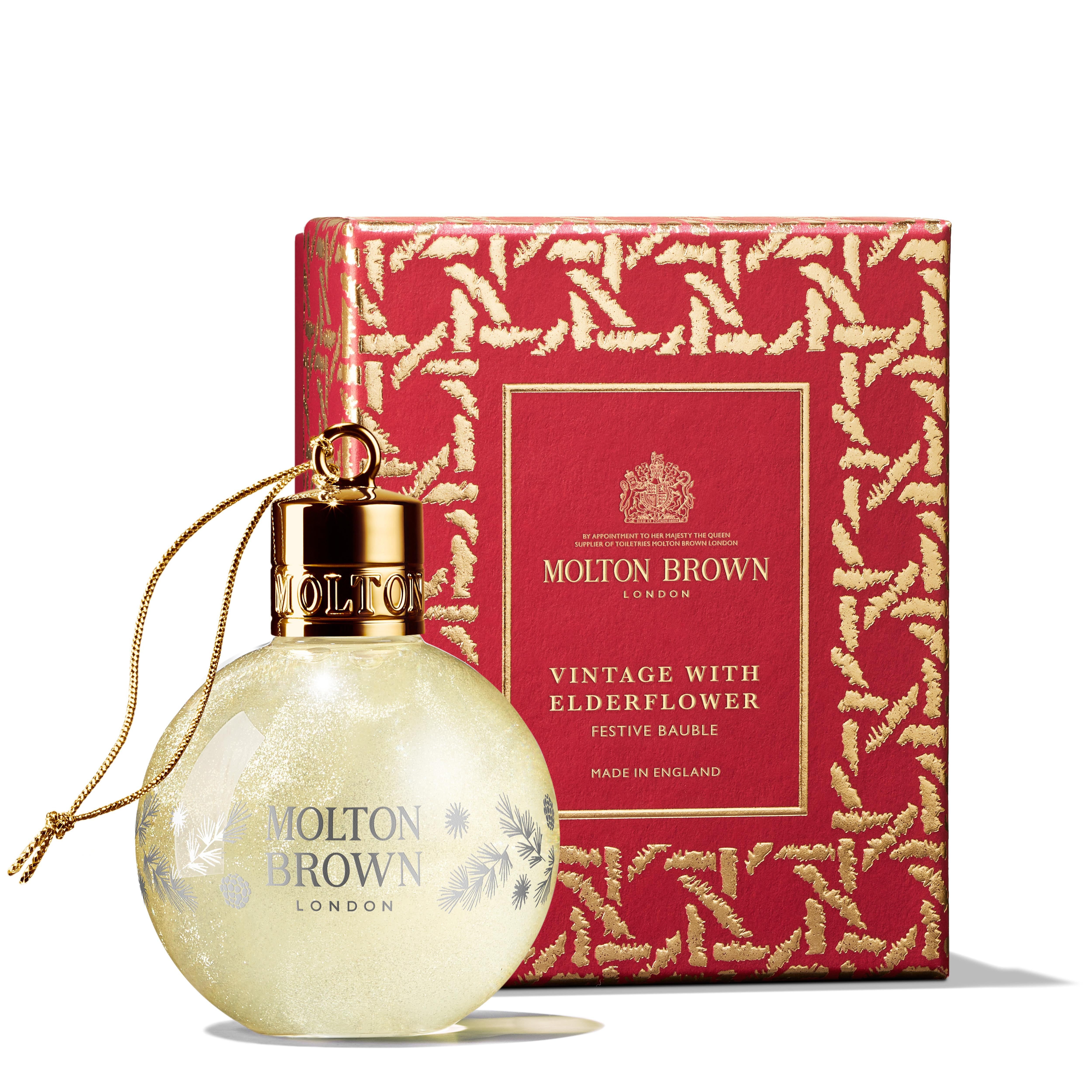 Vintage With Elderflower Festive Bauble | Molton Brown (UK)