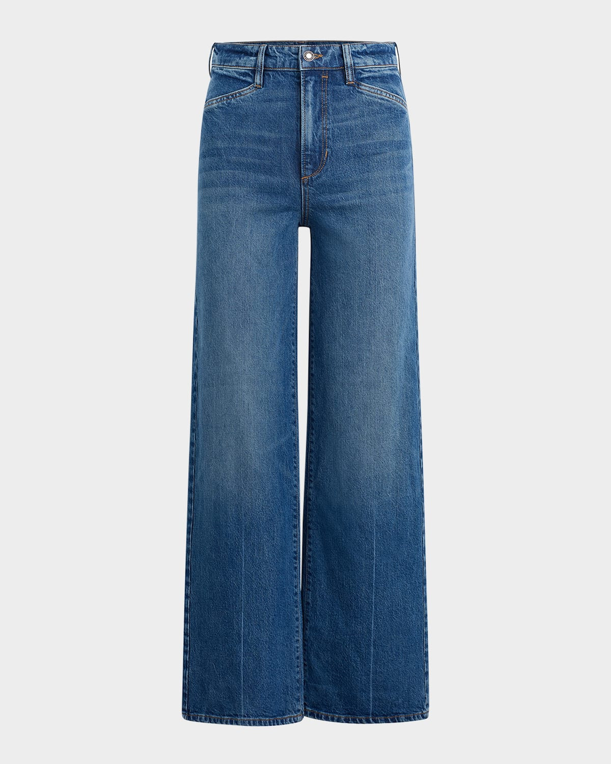 The Mischa Super High Rise Wide-Leg Jeans | Neiman Marcus
