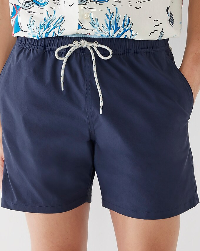 6'' stretch tipped swim trunk with ECONYL® nylon | J. Crew US