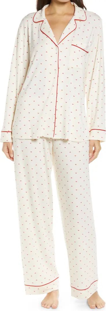 Gisele Print Jersey Knit Pajamas | Nordstrom