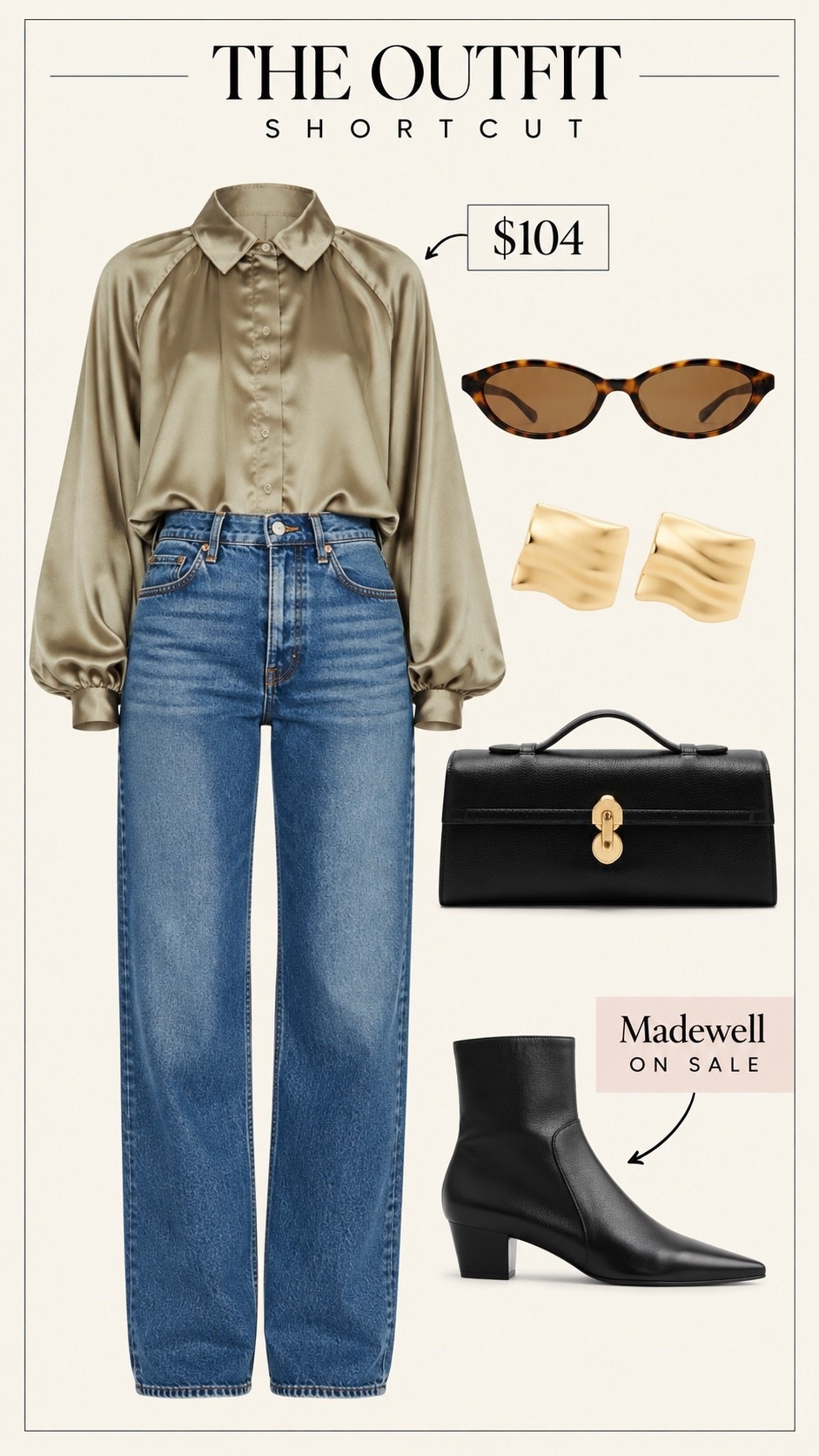 This is what I’d wear I wanna be comfortable in jeans, ￼ but I still want to look really put together. Dinner, drinks, even a casual date night. I can’t get over the price on the top!

#LTKootd #LTKOver40 #LTKWorkwear