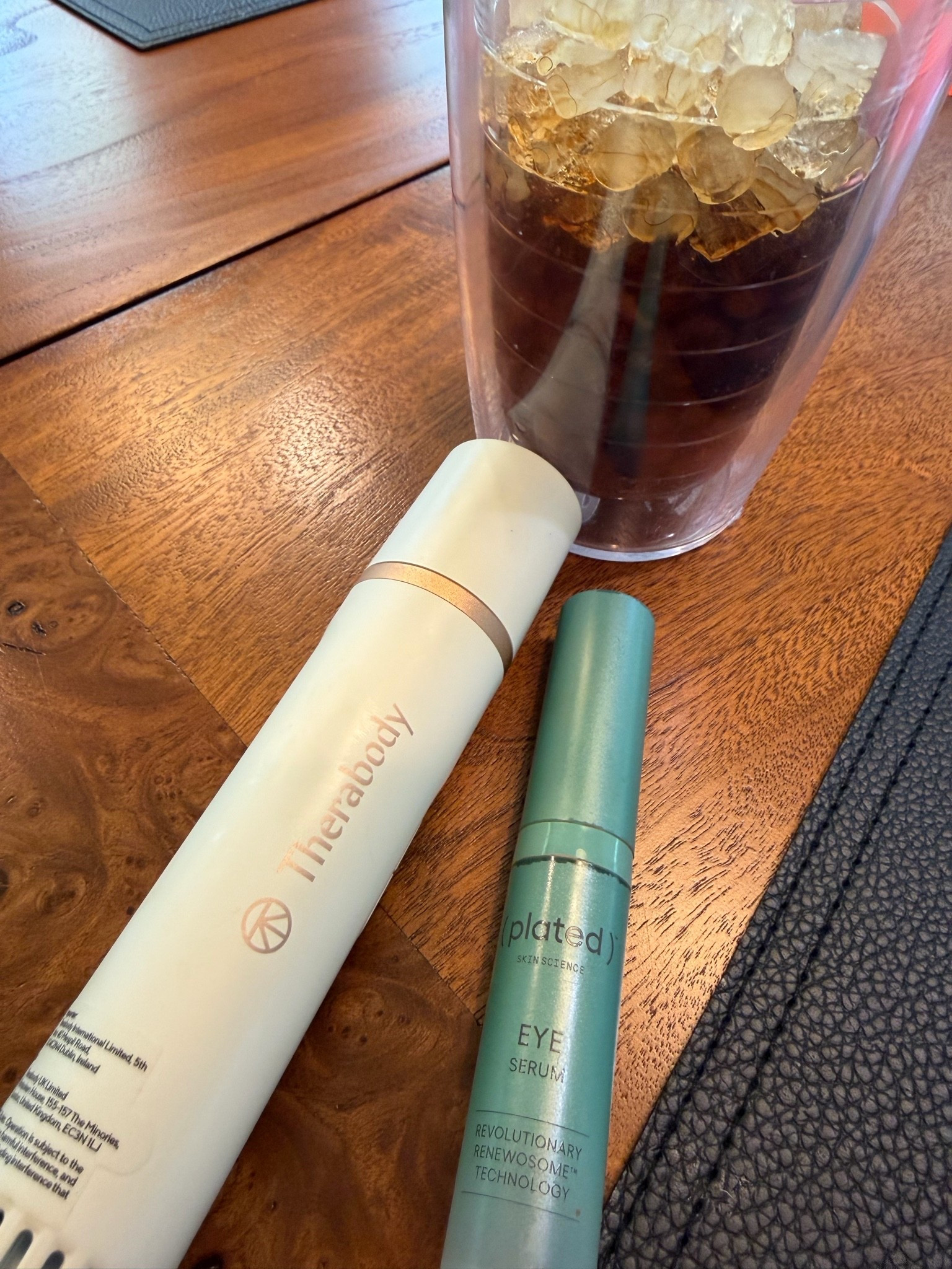 Wake up with caffeine and ice
Depuff with ice mode using therawand and depuff and tighten with plated eye serum -exosomes, caffeine and algae to depuff- plated sold at 
At www.thebeautylabglow.com

#LTKdayinmylife #LTKgrwm #LTKootd