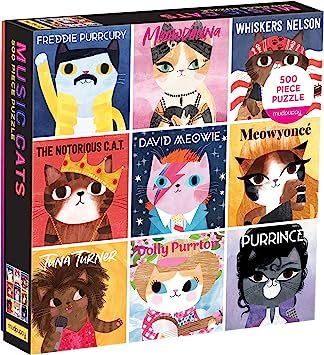 Music Cats 500 Piece Family Puzzle | Amazon (US)