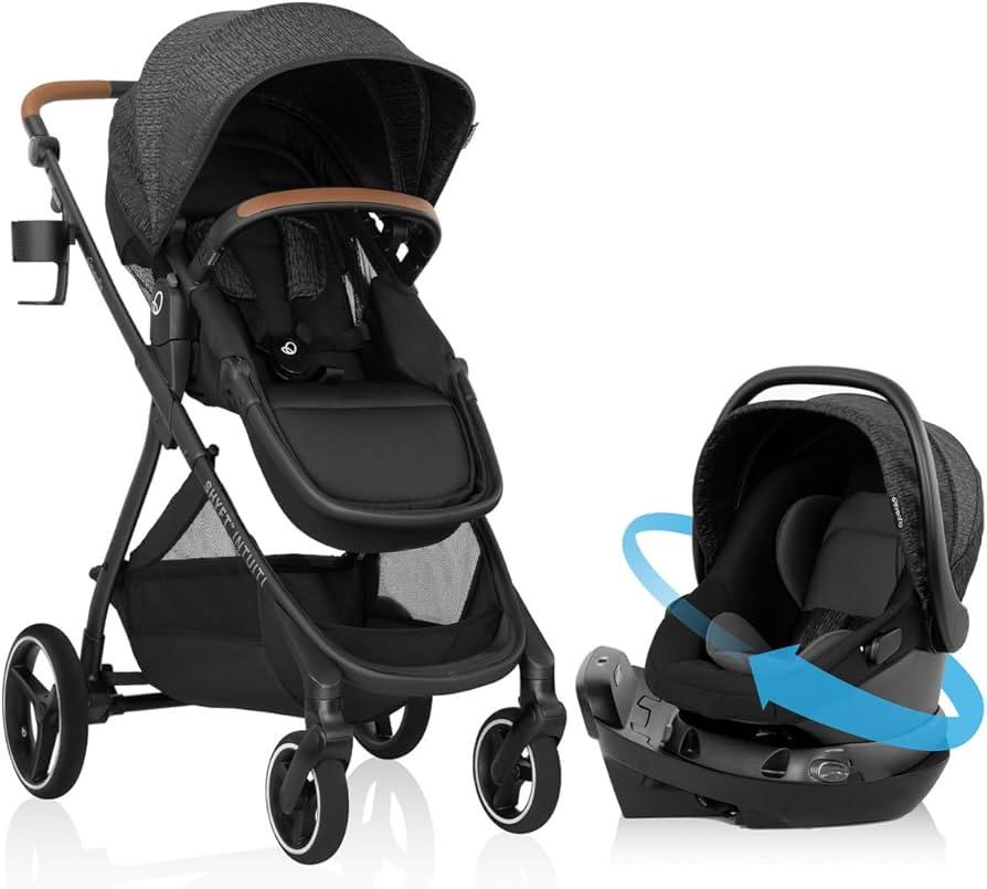 Evenflo Shyft Intuiti Travel System with Revolve180 LiteMax™ NXT Rotating Rear-Facing Lightweig... | Amazon (US)