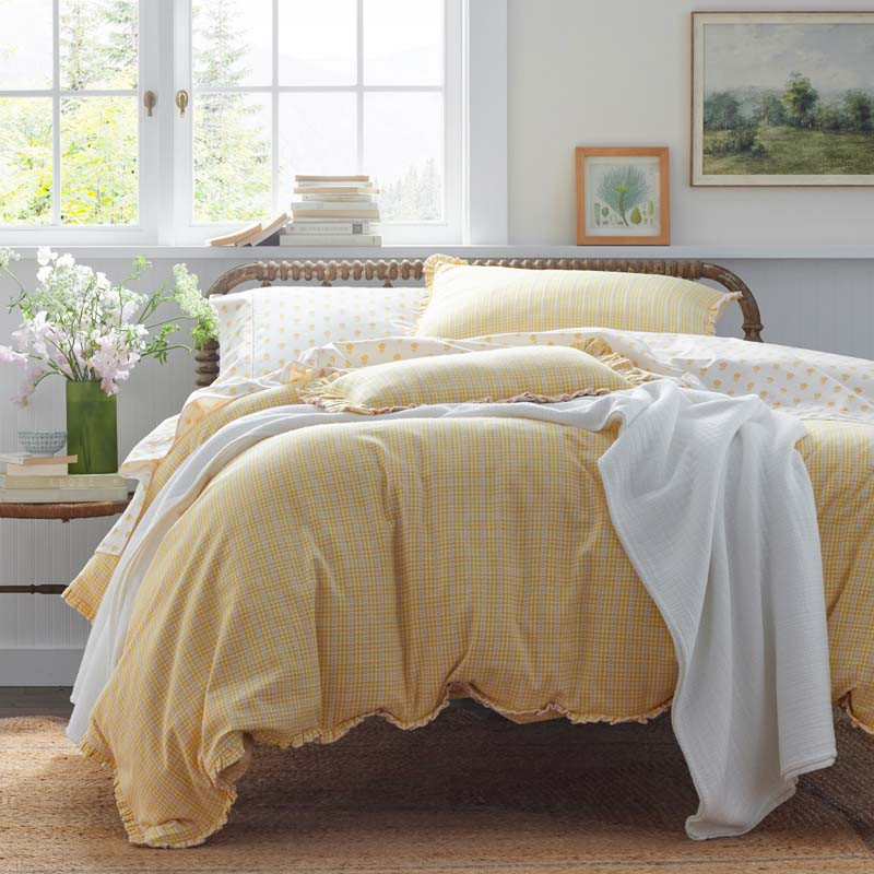 Classic Plaids Yarn-Dyed Cotton Duvet Cover - Soho Plaid, Twin/Twin XL | The Company Store