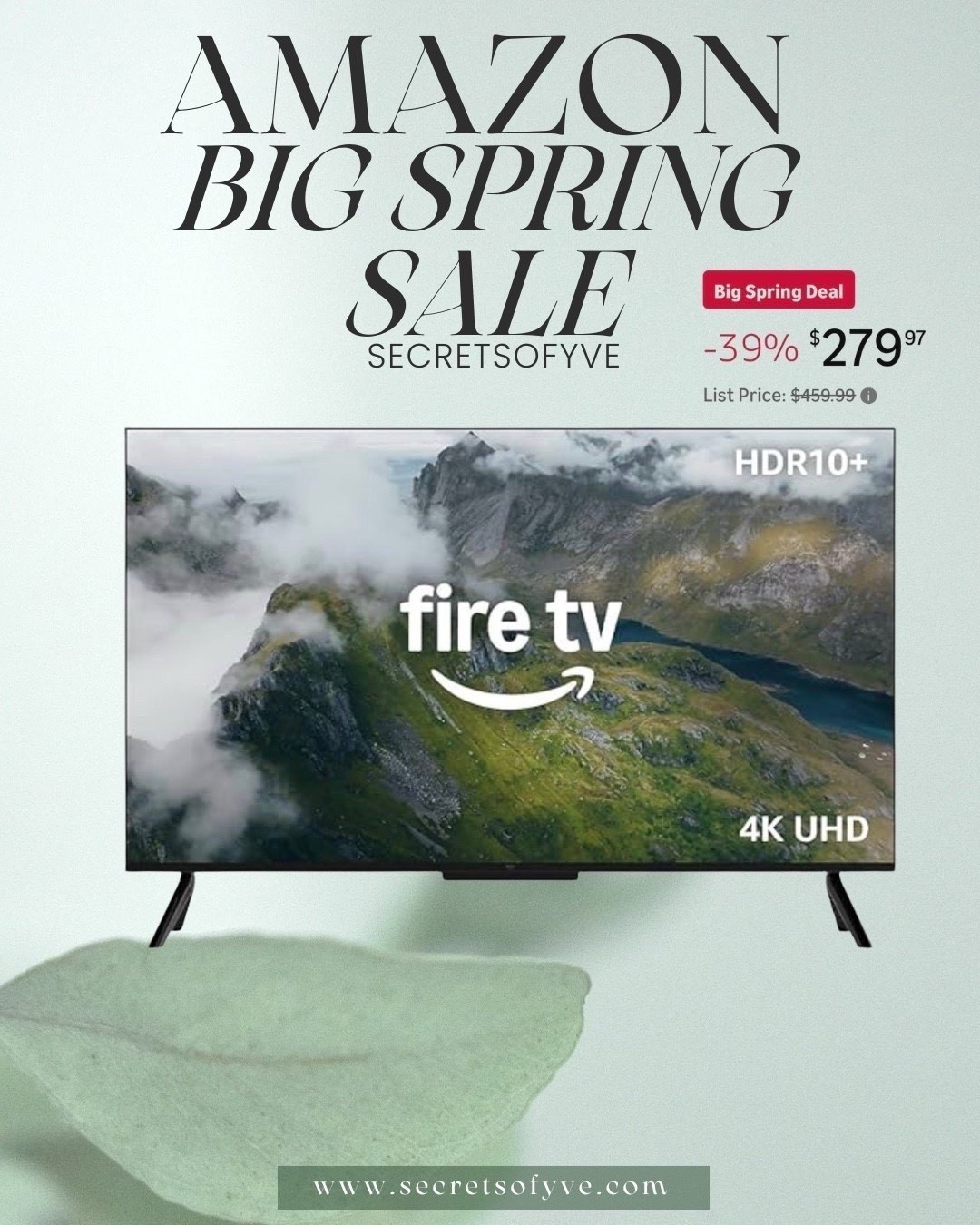 SecretsofYve: shop the @amazon big Spring sale. Amazon Big Spring Deal. 
#Secretsofyve #ltkgiftguide
Always humbled & thankful to have you here.. New posts daily at 3pm & 4:15pm EST. 
CEO: PATESI Global & PATESIfoundation.org
@secretsofyve : where beautiful meets practical, comfy meets style, affordable meets glam with a splash of splurge every now and then. I do LOVE a good sale and combining codes! #ltkstyletip #ltksalealert #ltku #ltkplussize #ltkmidsize #ltkover40 #ltkpetite #ltkvlog #ltktall secretsofyve

#LTKHome #LTKSeasonal #LTKMens