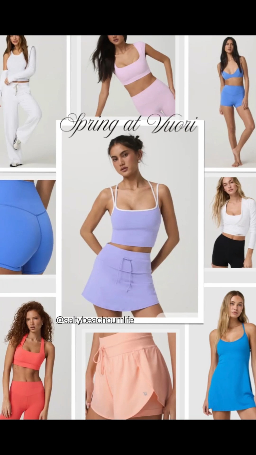 New for spring at Vuori 🌸✨

Loving all the fresh colors this season — Riviera Blue, Coral, and Hyacinth are SO good for spring and summer 💙🧡💜

Easy, elevated pieces that work for workouts, errands, and everyday wear.

Shop my Vuori picks on LTK ⬇️

#LTKSeasonal #VuoriStyle #SpringStyle #ActivewearStyle #LTKFind

#LTKActive