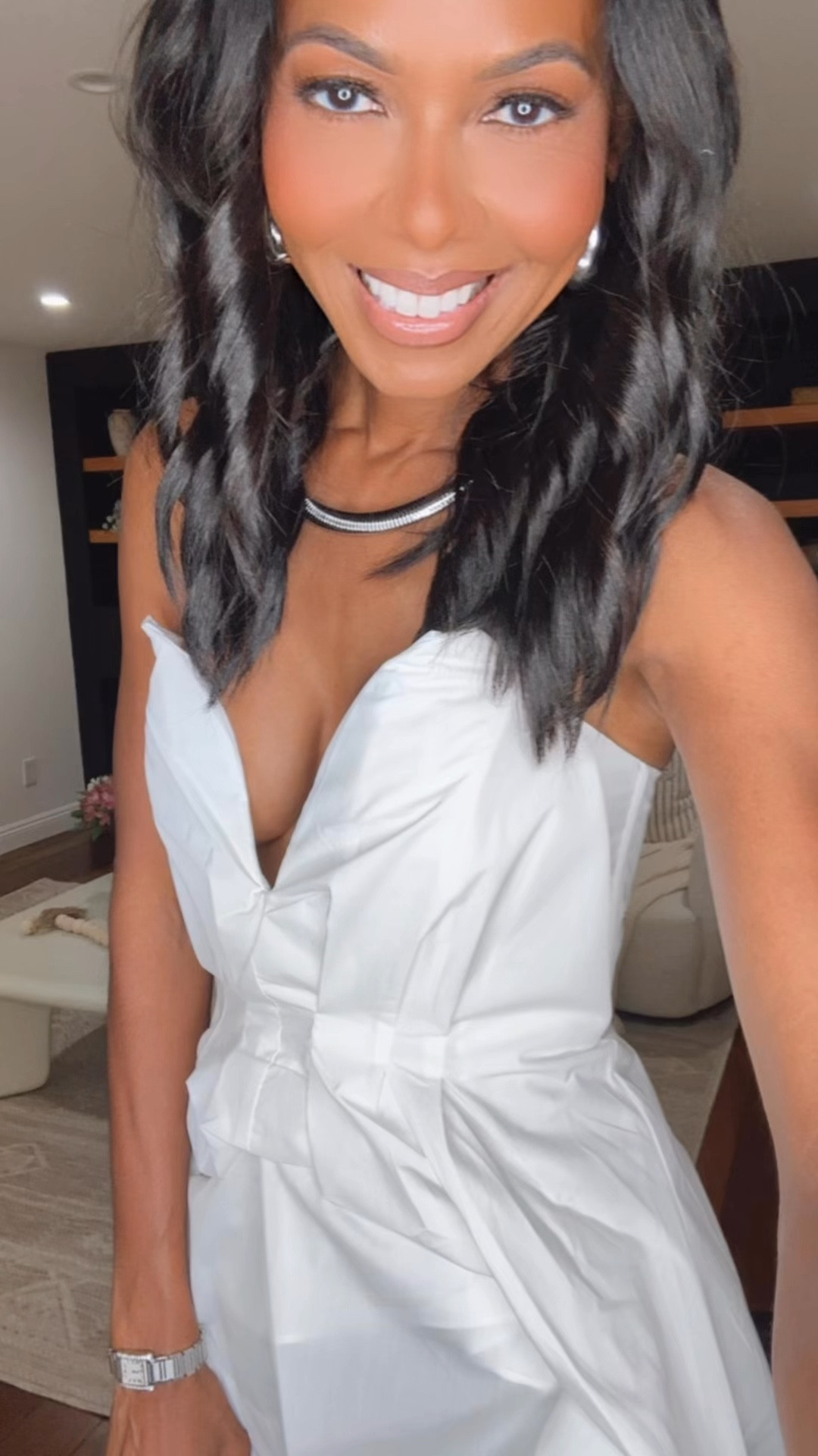 Spring outfit inspo. White strapless top. Citizen of humanity crop denim  

#LTKTravel #LTKOver40 #LTKStyleTip