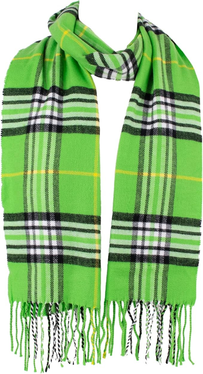 Hat To Socks Super Soft Classic Check Plaid Winter Scarf for Men and Women - Warm and Stylish | Amazon (US)