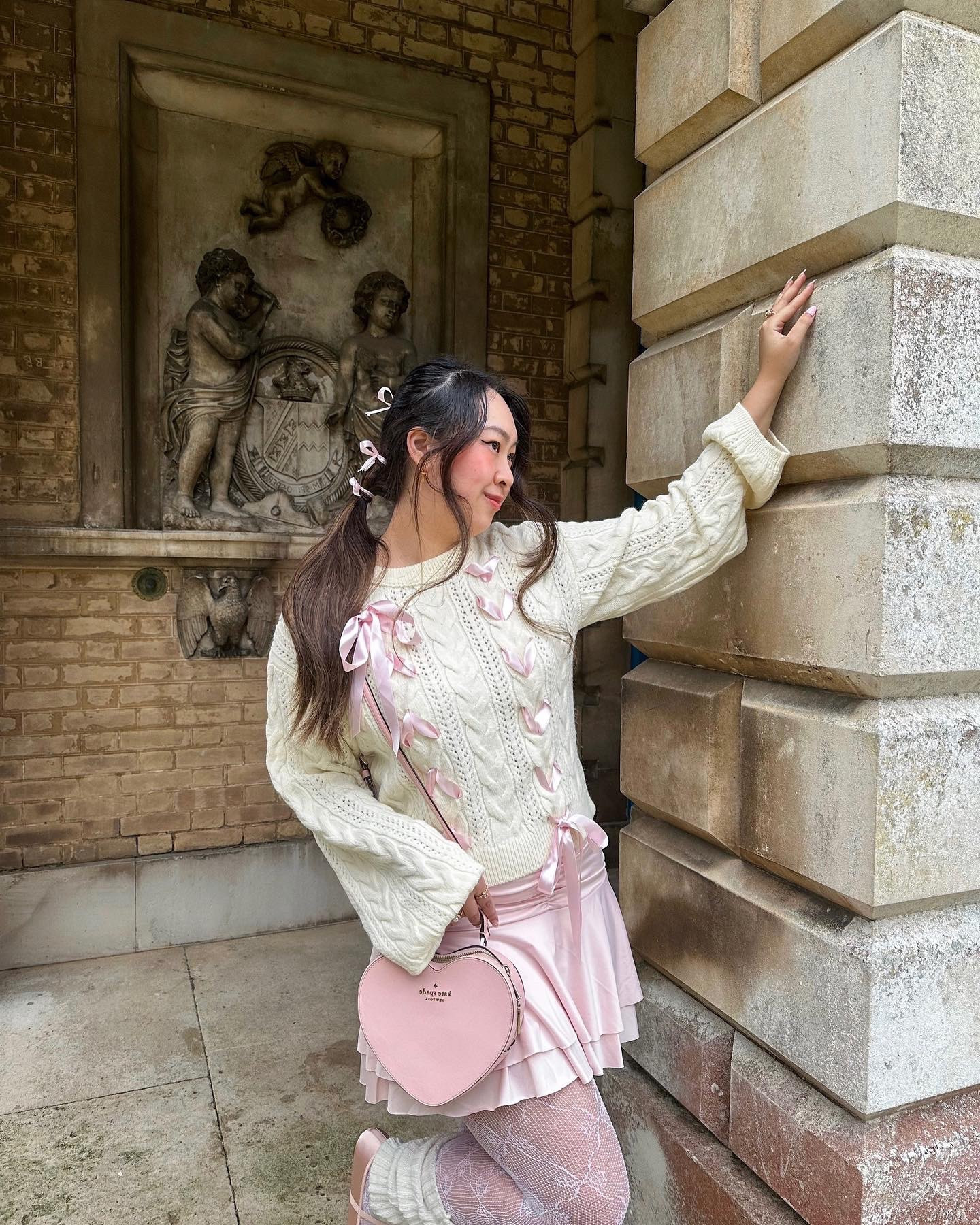 Still in my bow era🎀
I felt so cute in this coquette outfit with the softest colour palette💓
Can’t forget my favourite bag, cute ballet flats and leg warmers to complete the fit🩰

#LTKstyletip #LTKSpringSale #LTKfindsunder50