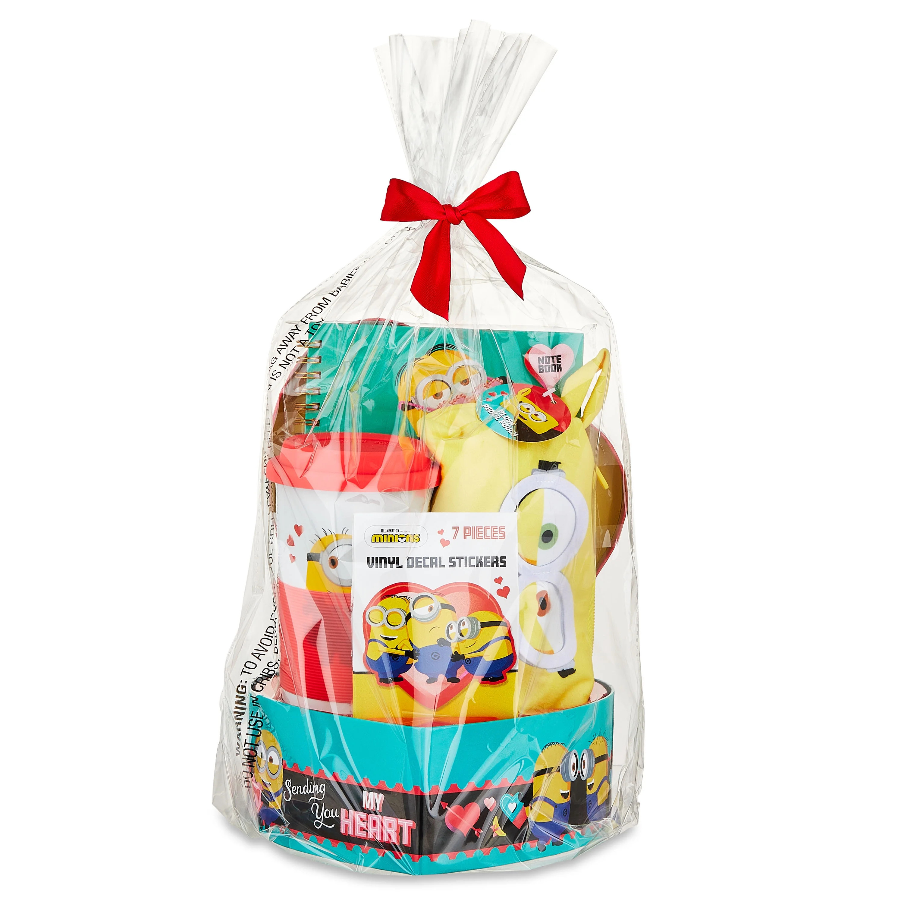 Minions Valentine's Day Heart Box Gift Set | Walmart (US)