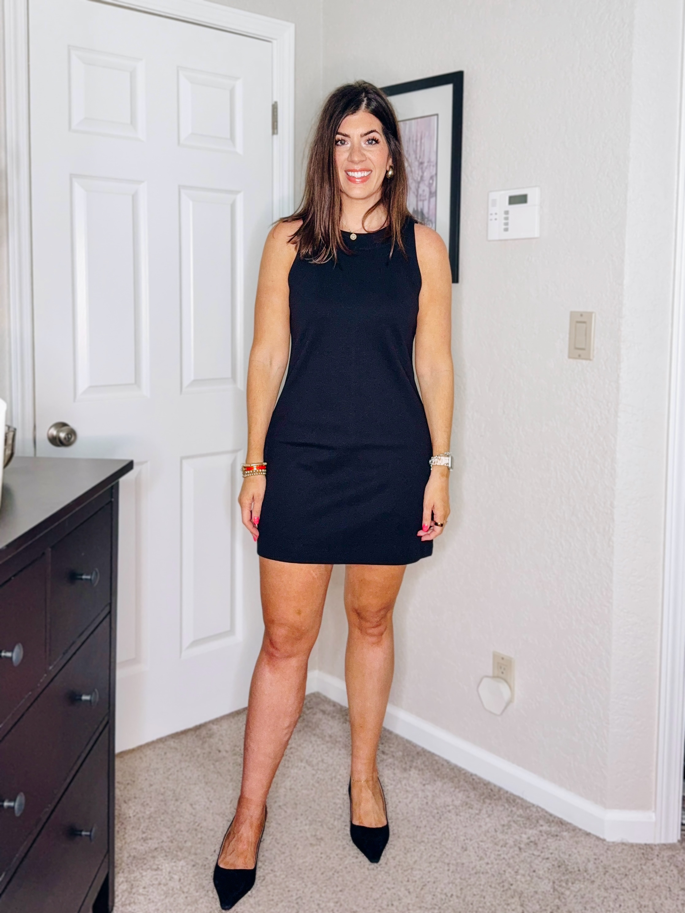 In a medium lbd 

#LTKMidsize #LTKFindsUnder50 #LTKSaleAlert