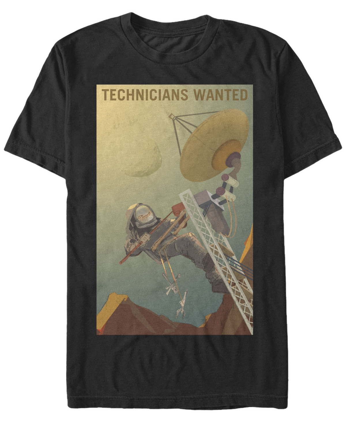 Nasa Men's Mars Technicians Wanted Short Sleeve T-Shirt | Macys (US)