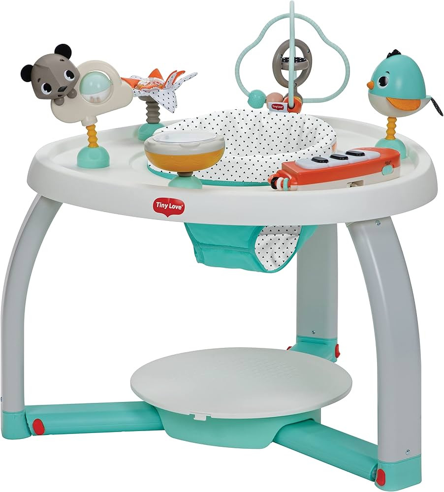 Tiny Love 5-in-1 Stationary Activity Center, 5 Modes of use: Tummy time, Activity Center, Baby Ba... | Amazon (US)