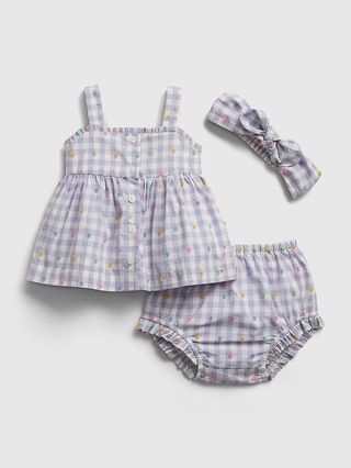 Baby Gingham Outfit Set | Gap (US)