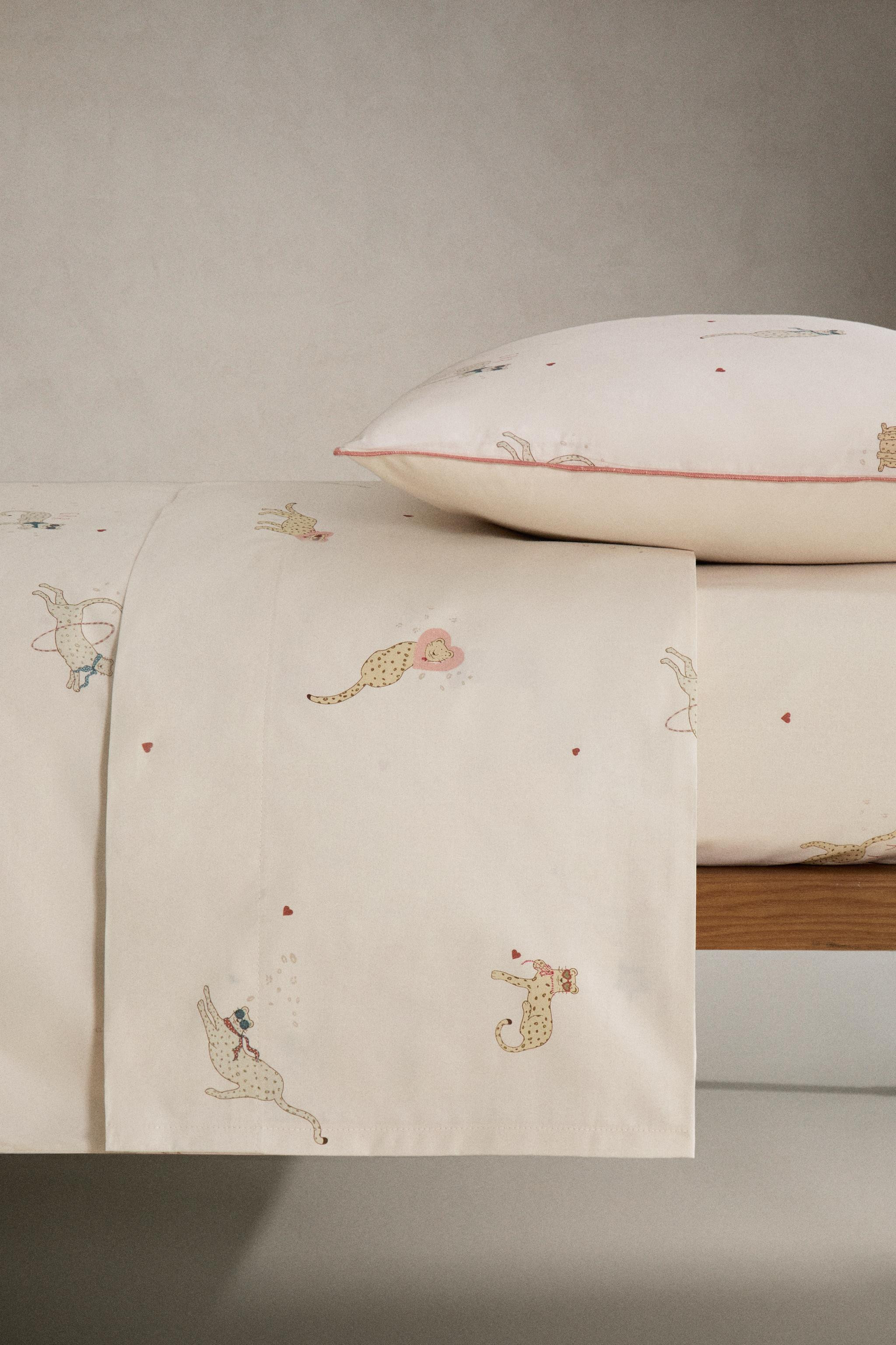 CHILDREN’S CHEETAH DUVET COVER | Zara US