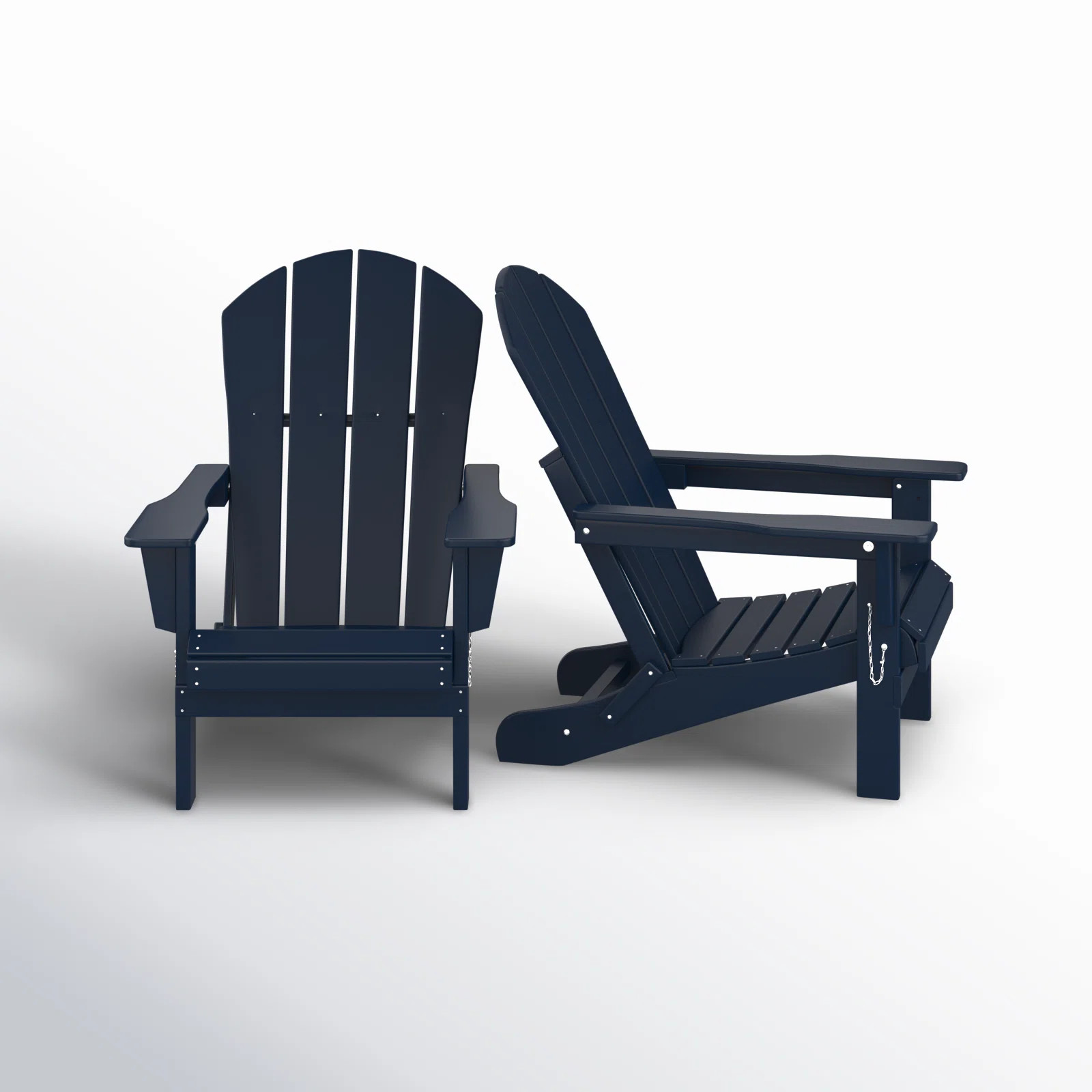 Laguna Foldable Outdoor Adirondack Set (Set of 2) | Wayfair North America