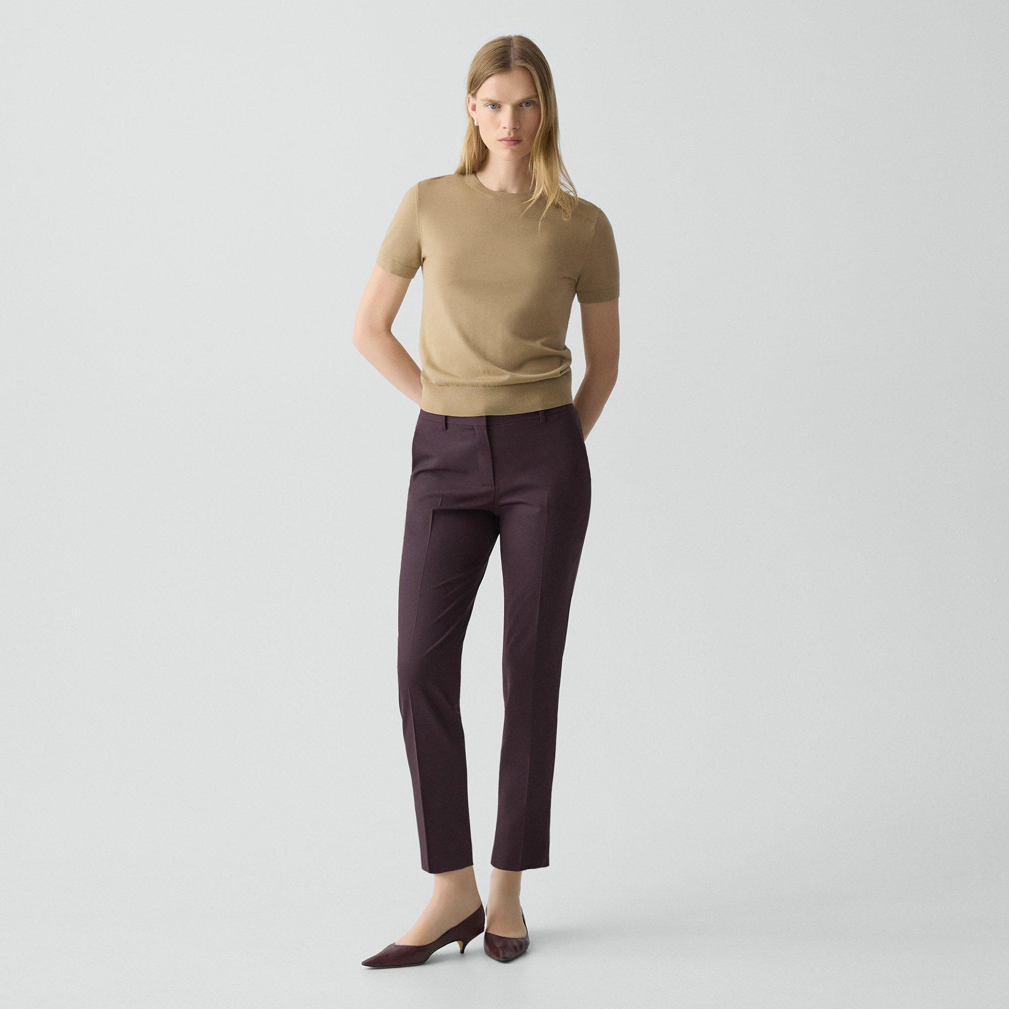 Treeca Pant in Good Wool | Theory