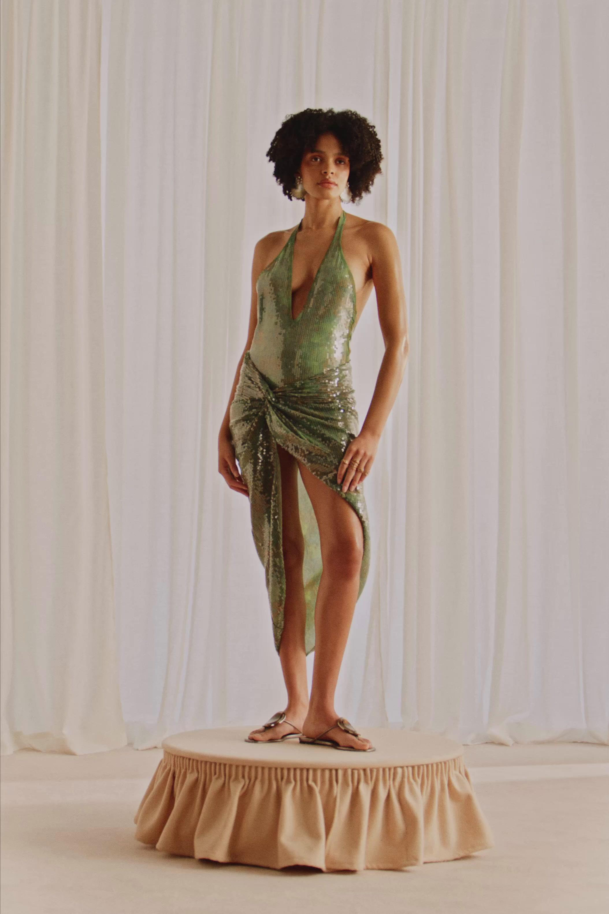SEQUINED KNOT PAREO MARISA BERENSON X ZARA | Zara US