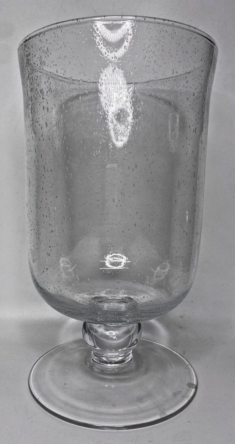 Partylite Coastal Lights Hurricane P9359 Bubble Glass Large Pillar Holder | eBay US
