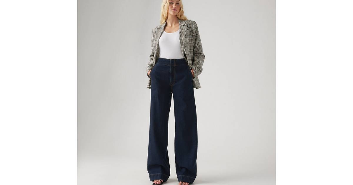 Ribcage Wide Leg Tailored Women's Jeans | Levi's US