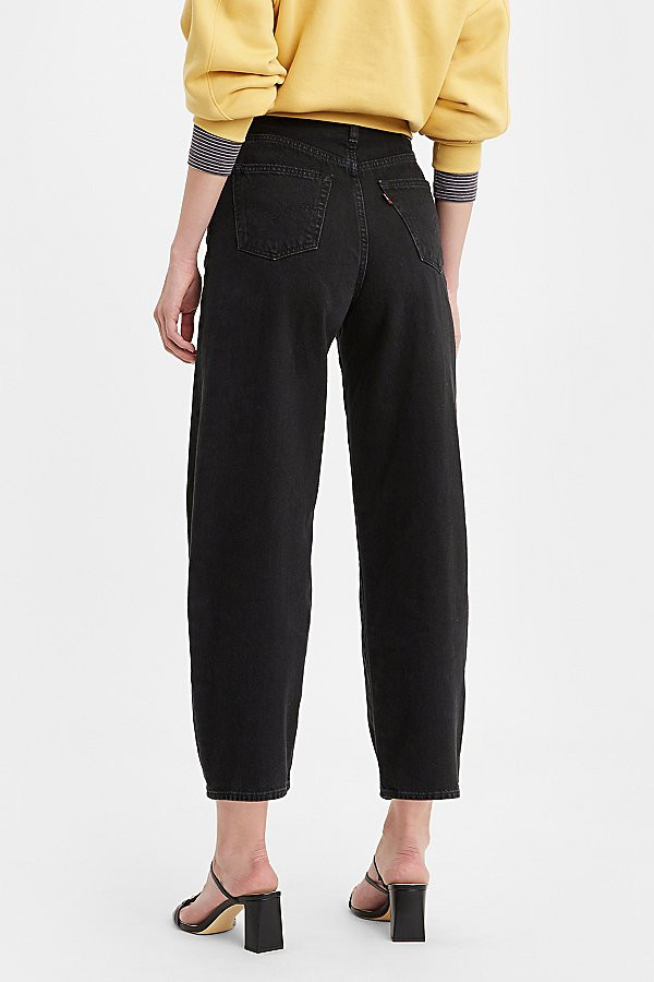 Levi's High-Waisted Balloon Leg Jean - Black Book | Urban Outfitters (US and RoW)