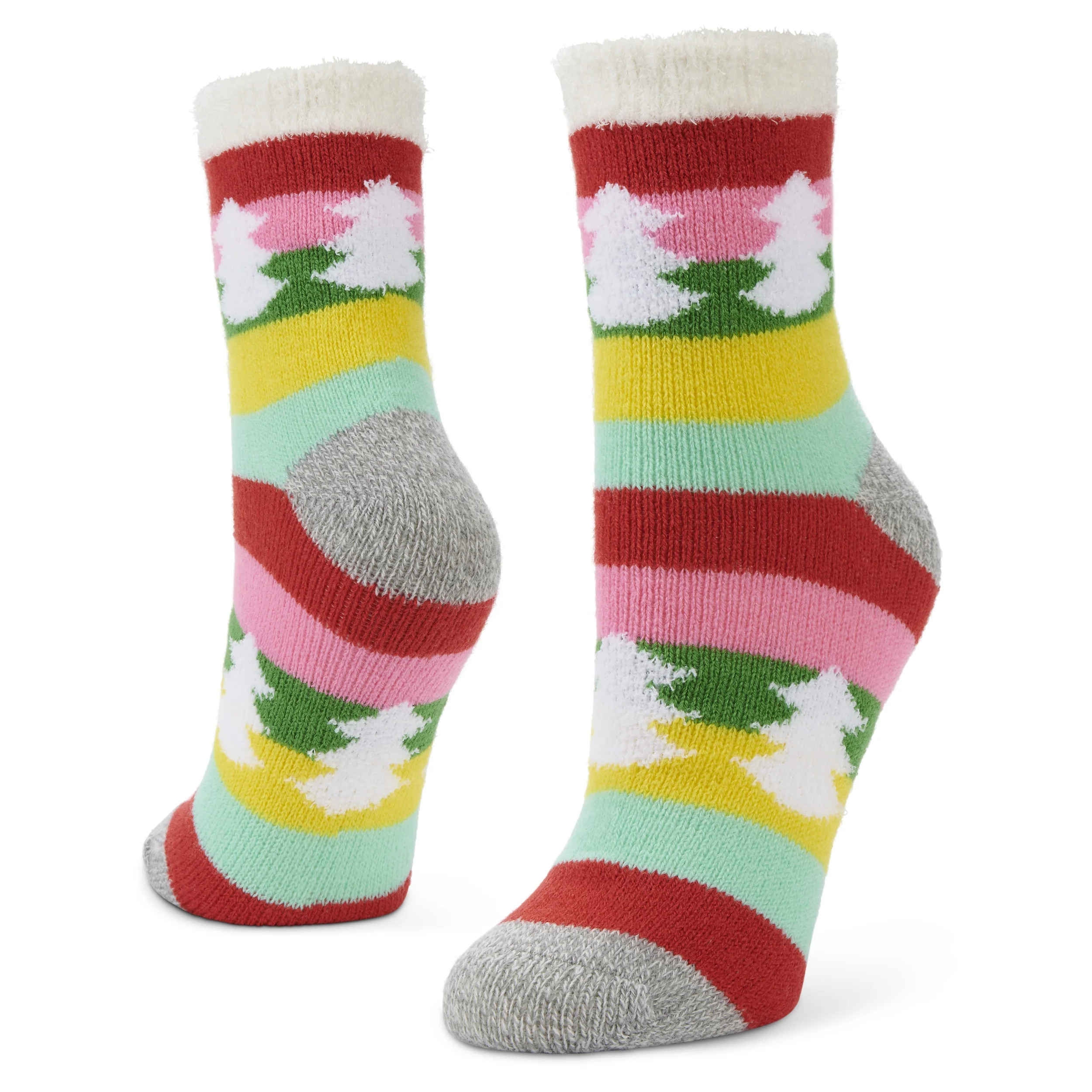 Airplus 2024 Double Layer Crew Sock Stripe Tree, Woman's 5-10 | Walmart (US)