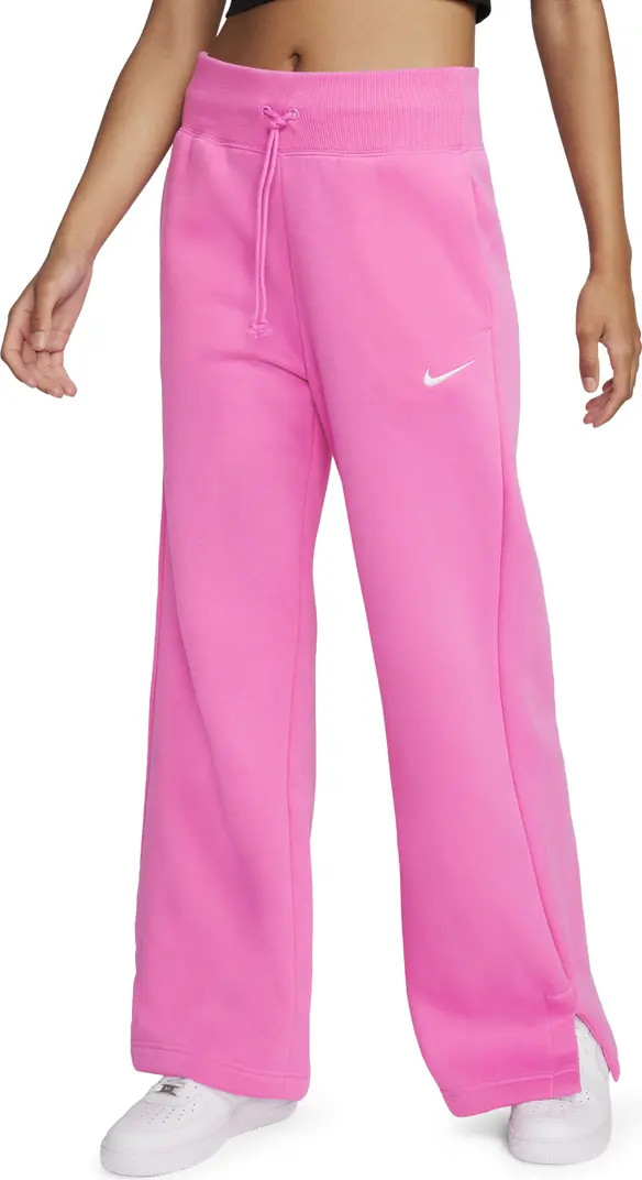Sportswear Phoenix High Waist Wide Leg Sweatpants | Nordstrom