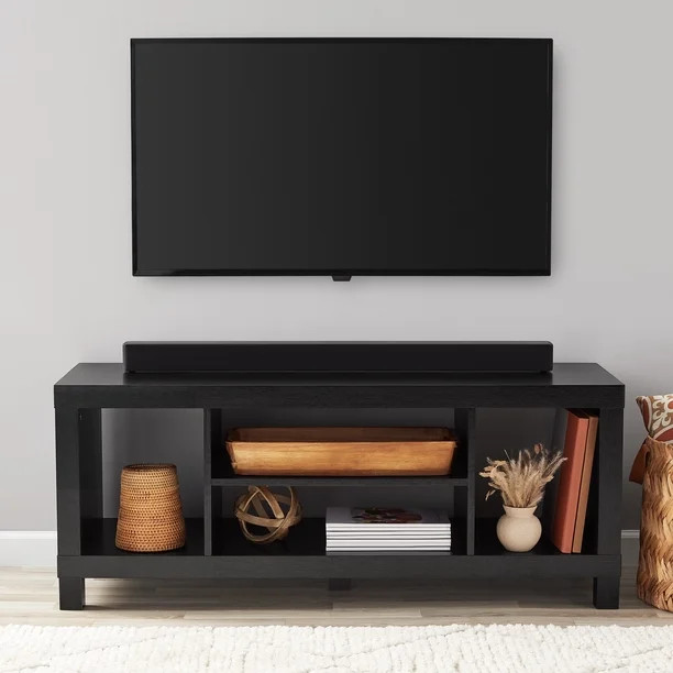 Mainstays TV Stand for TVs up to 42", True Black Oak | Walmart (US)