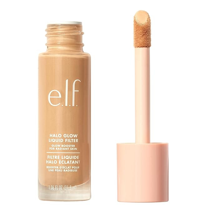 e.l.f. Halo Glow Liquid Filter, Complexion Booster For A Glowing, Soft-Focus Look, Infused With H... | Amazon (US)