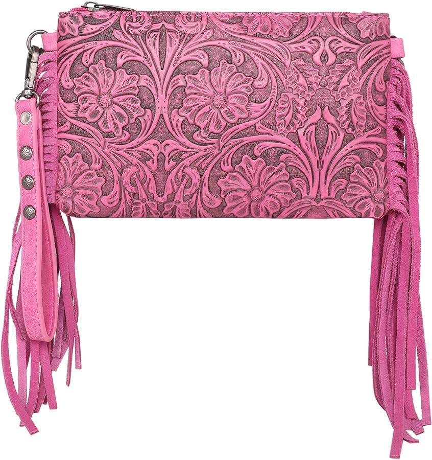 Montana West Western Purse for Women Crossbody Bag Wristlet Clutch Purse | Amazon (US)