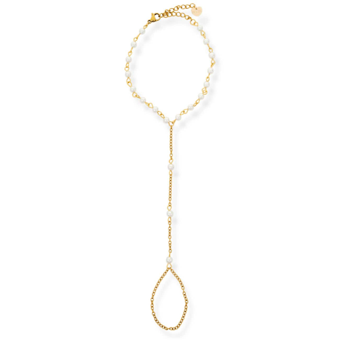 Naya Pearl Hand Chain | BRACHA