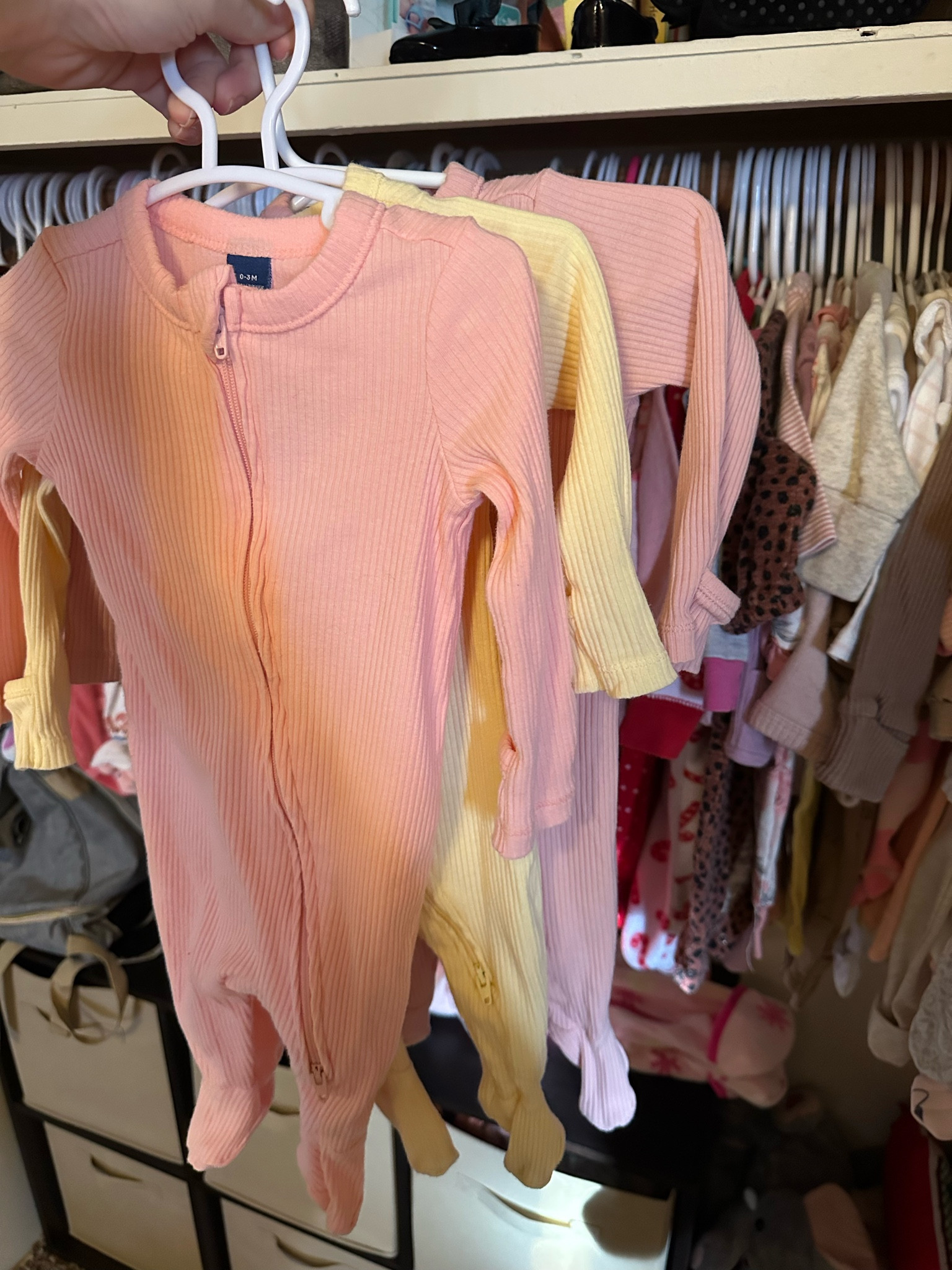 My absolute favorite baby sleepers are the ribbed sleep and play outfits from old navy. Both of my girls lived in these when they were little 🥹

#LTKKids #LTKBaby #LTKFamily
