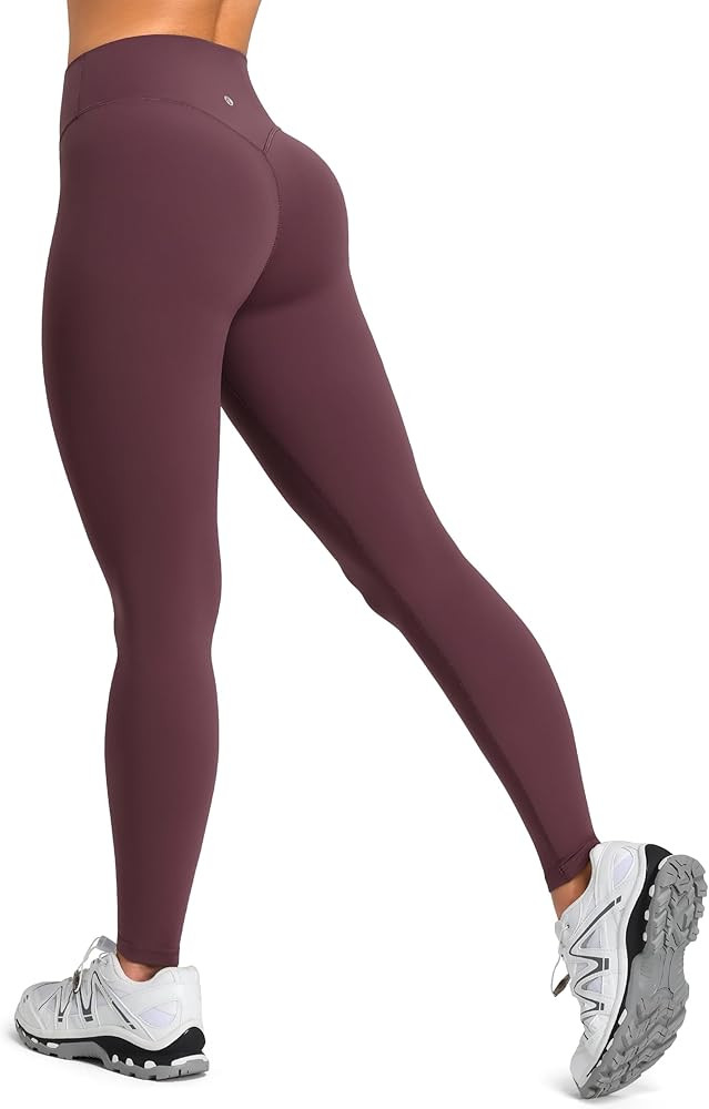 Colorfulkoala Sculptiva Butt-Lifting Hidden Scrunch Leggings for Women, No Front Seam High-Waiste... | Amazon (US)