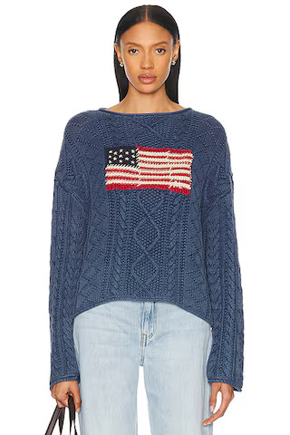 Boat Neck Pullover Sweater | FWRD 