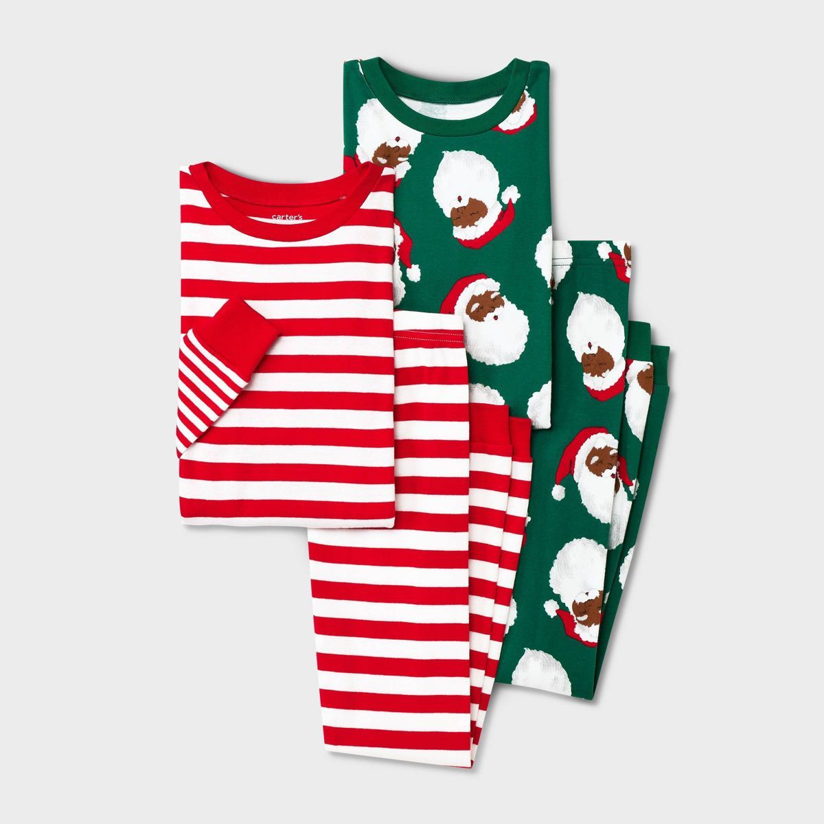 Carter's Just One You® Kids’ 4pc Christmas Santa Pajama Set | Target