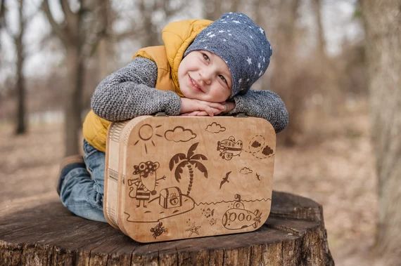 Personalized Wooden Suitcase for Adventure Personalised  Box | Etsy | Etsy (US)