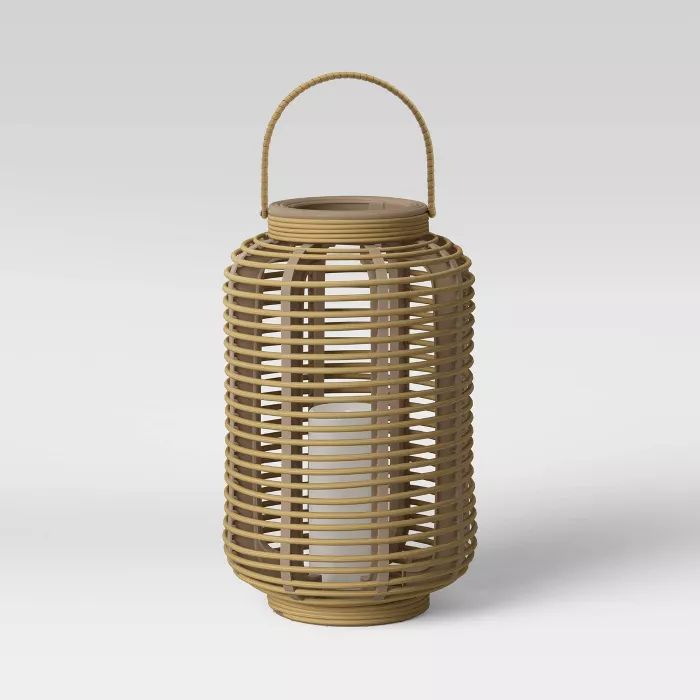 Resin Outdoor Lantern Natural - Threshold™ | Target