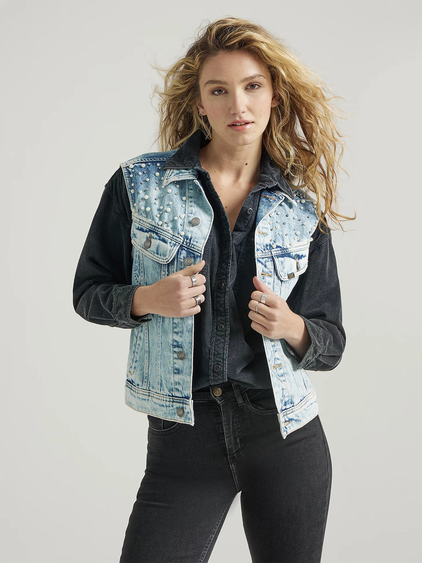Women's Pearl Denim Vest | Women's Jackets & Vests | Lee® | Lee Jeans