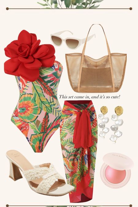 I can’t wait to wear this, it’s so good! The quality is amazing and the flower detail makes it so fancy! 


Amazon finds 
Summer vacation 
What to pack 
Cancun 
Spring vacation 
Vacation looks 
#vacationoutfit 

#LTKmidsize #LTKstyletip #LTKfindsunder50