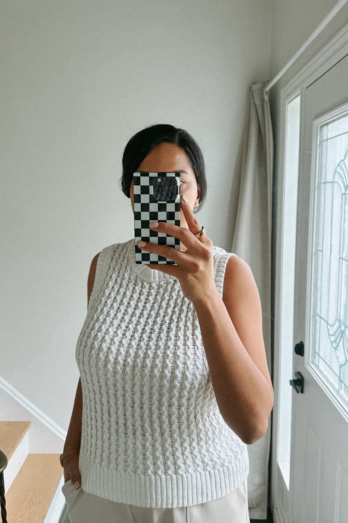 High contrast black and white iPhone case for my newborn baby! Would be great as a gift for a new mom too!