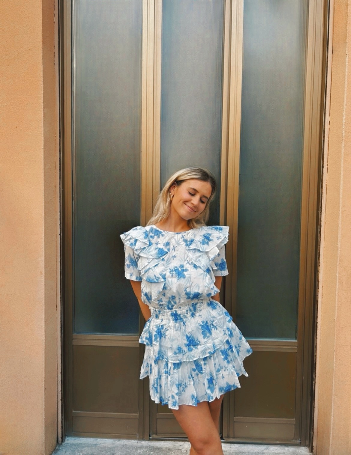 flowy feminine dresss puff sleeve. wore in europe

#LTKMostLoved #LTKover40 #LTKU