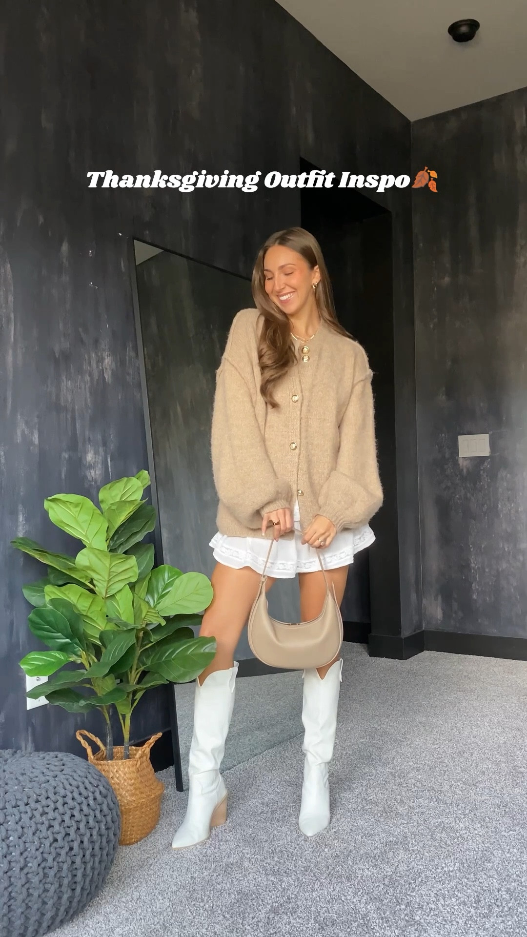 Thanksgiving outfit Inspiration! Love this Amazon sweater 😍 so stylish and versatile! So many ways to dress this up or down! 

#LTKGiftGuide #LTKSeasonal #LTKHoliday