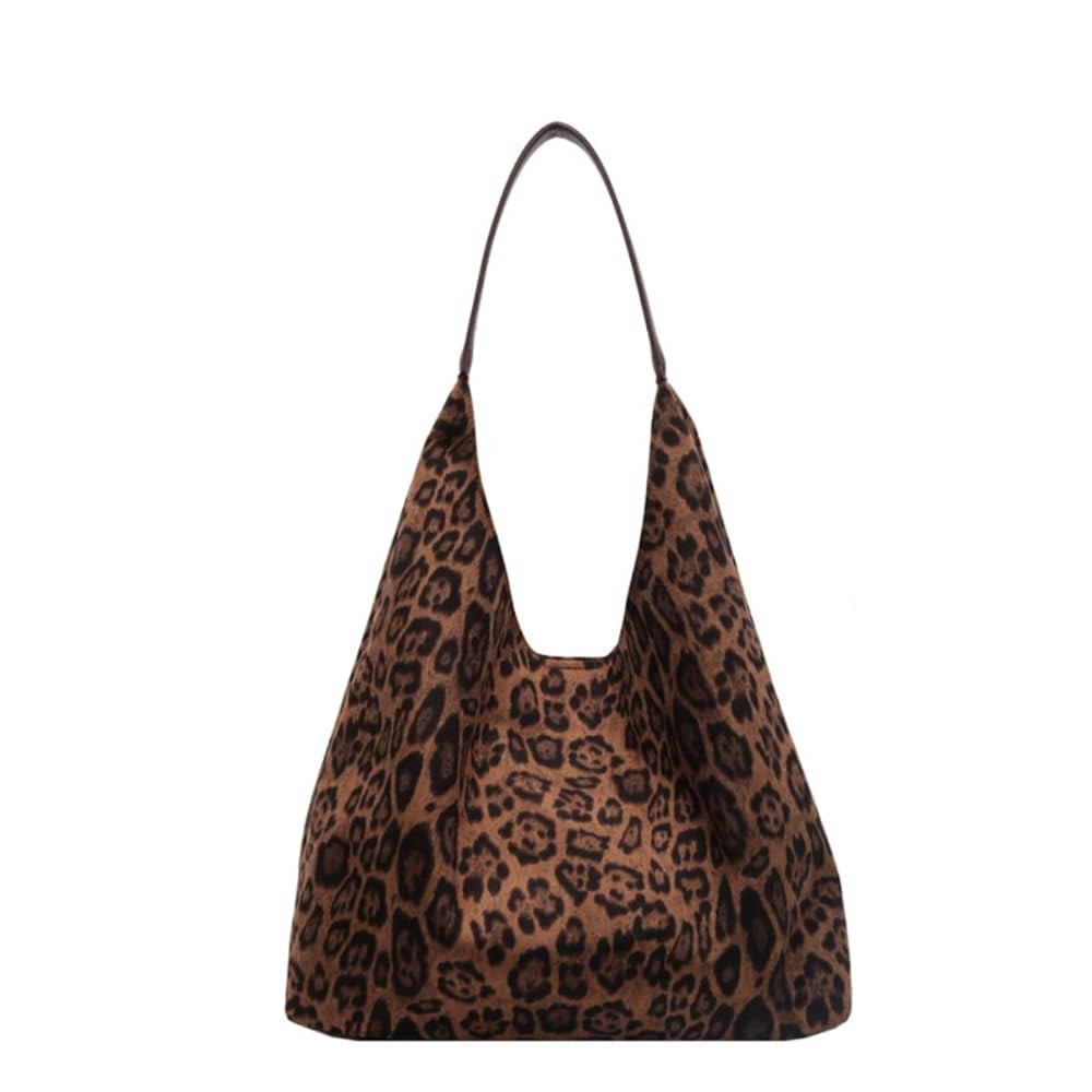 Cheetah Leopard Print Tote Bag Large Capacity Bag Leopard Bag Women Shopper Women's Bag | Amazon (US)