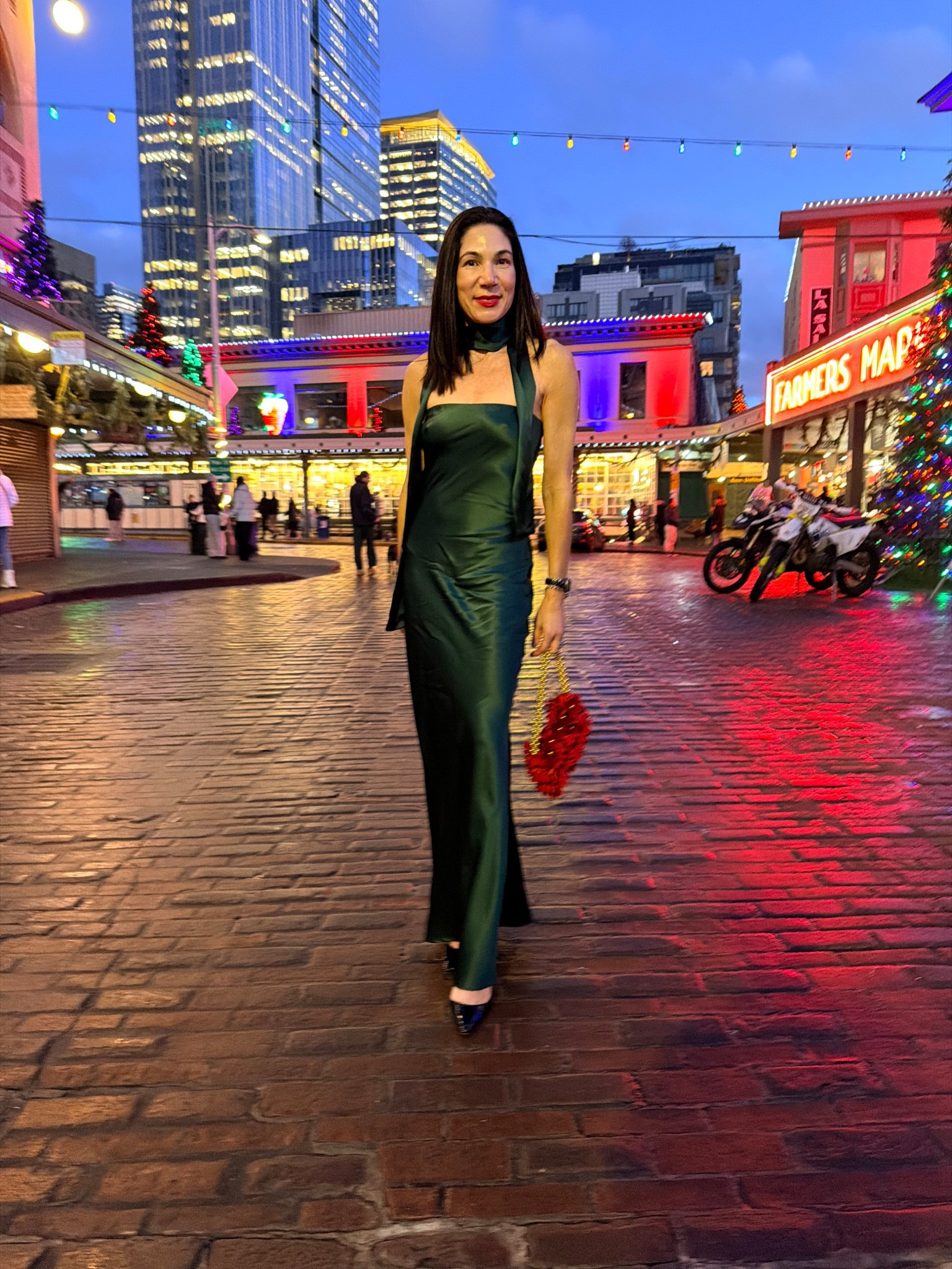 Christmas Eve in  ❤️💚 

#LTKHoliday #LTKOver40 #LTKSeasonal