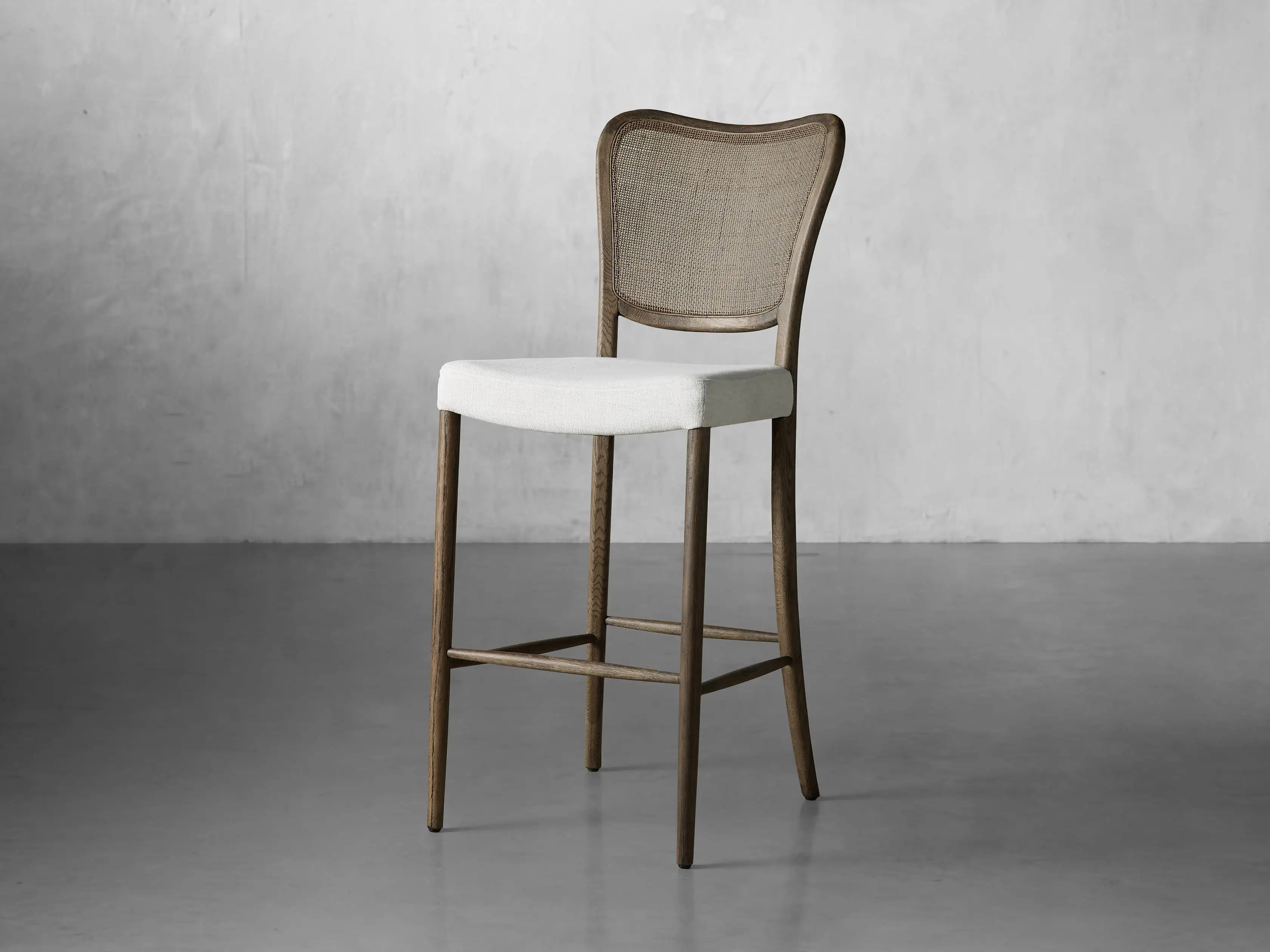 Noa Barstool in Cinder | Arhaus