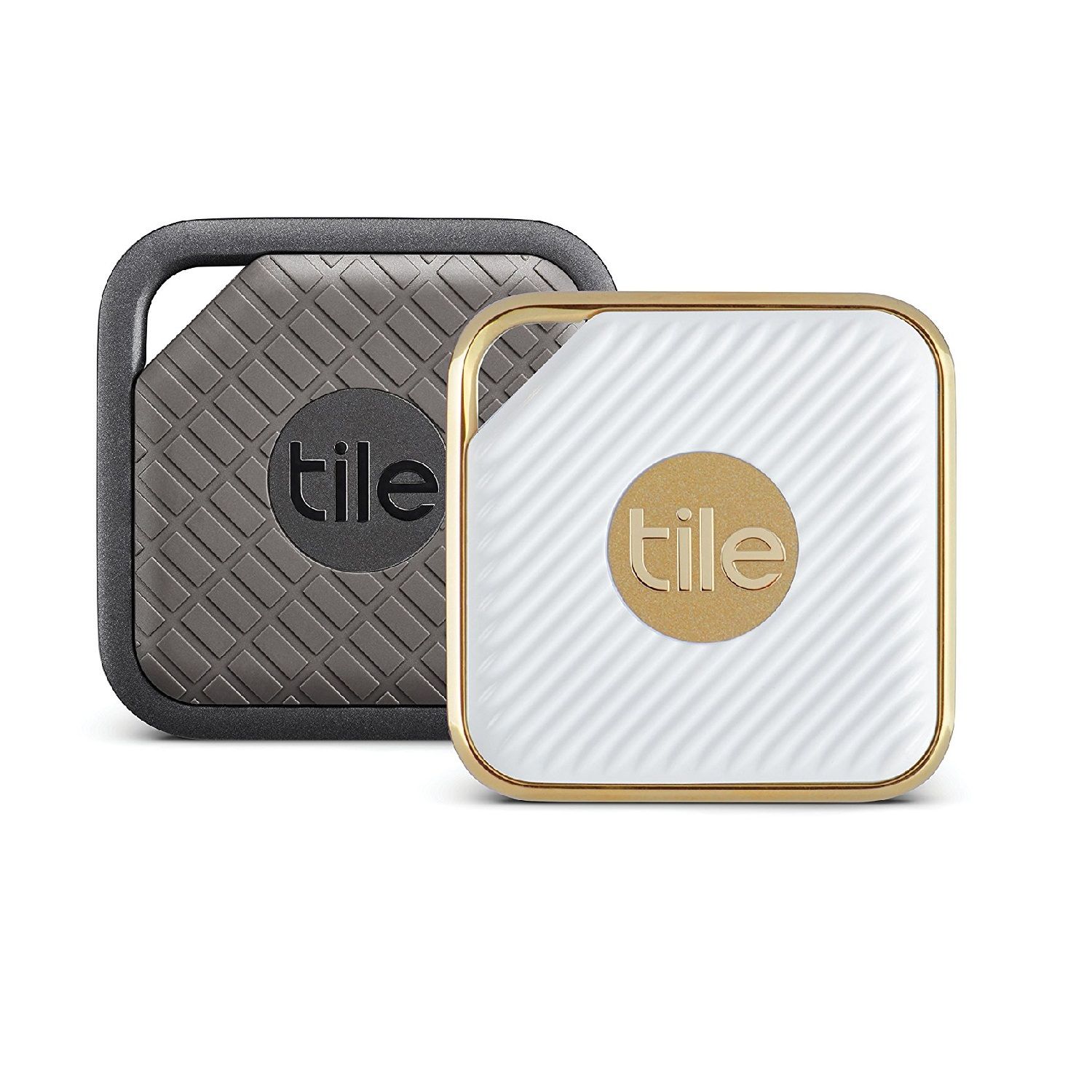 Tile Sport + Tile Style - Key Finder. Phone Finder. Anything Finder - 2 Pack, Graphite/Gold - Wal... | Walmart (US)